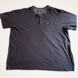 Hurley Men’s Grayish Blue Shirt with Pocket XXL